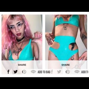 Dollskill Latex Set (NEVER WORN)